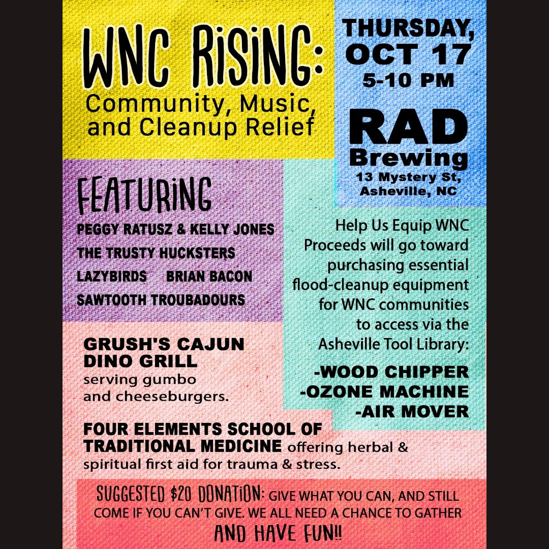 WNC Rising: Community, Music, and Cleanup Relief