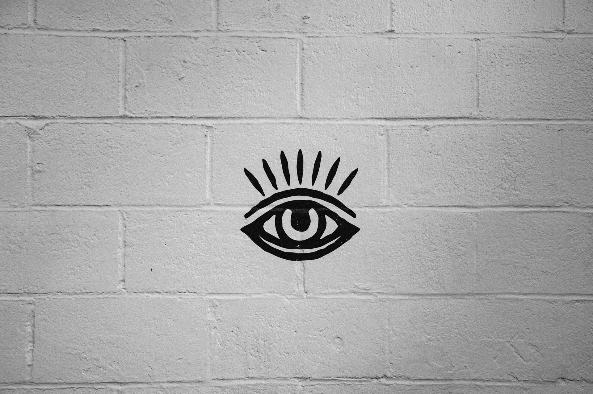 Sideward Brewing Co. - Eye Logo Brick Wall