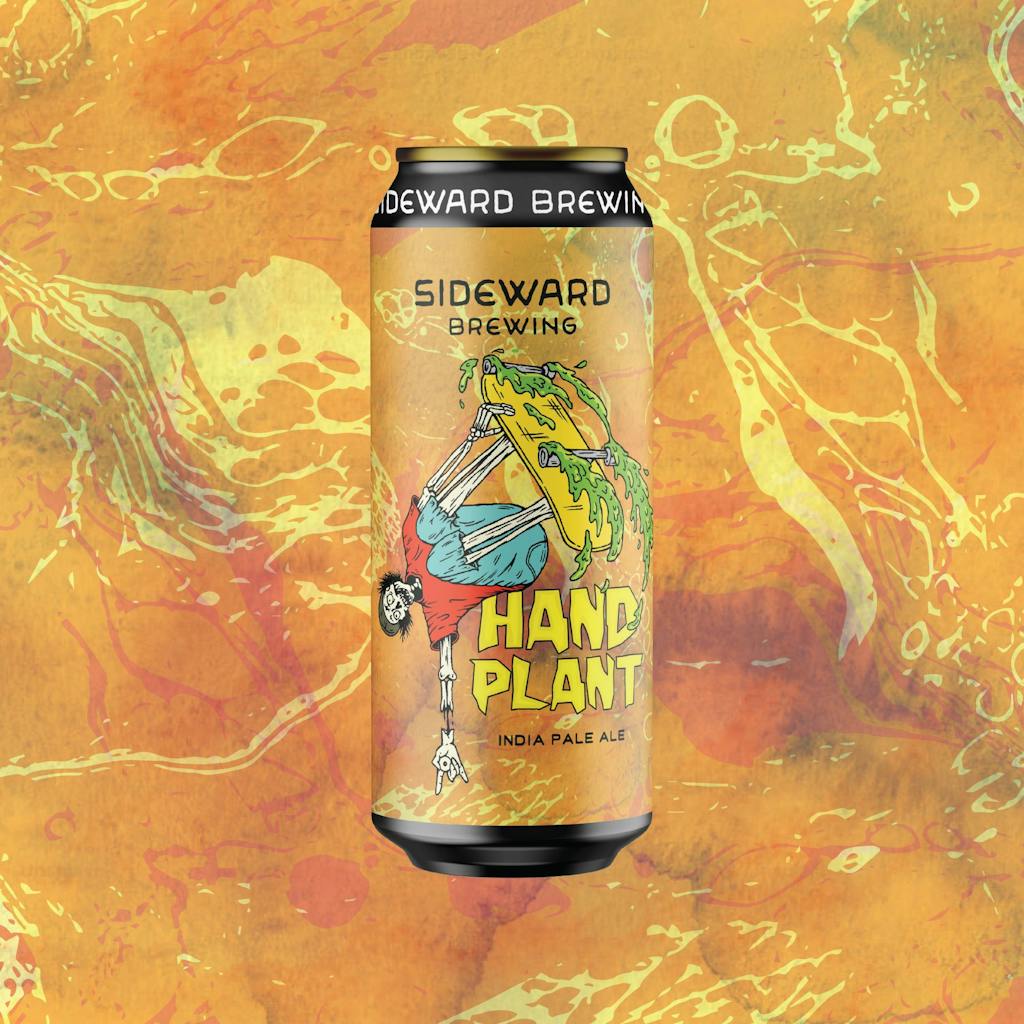 One can of Hand plant from sideward brewing