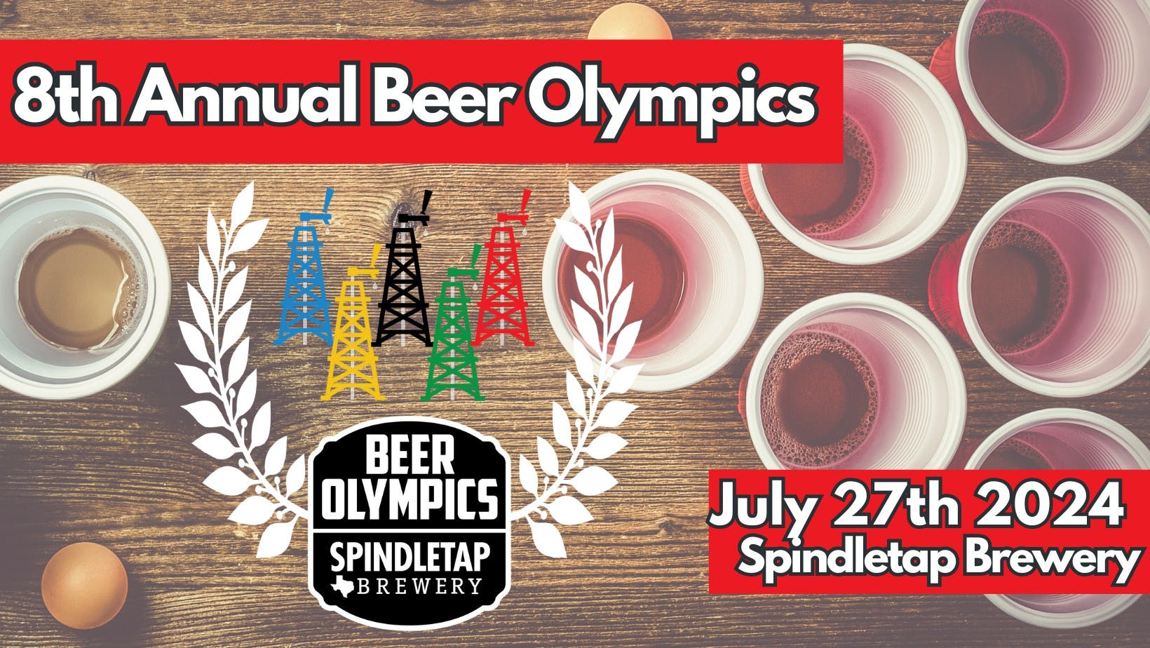 8th Annual Summer Beer Olympics Join The Fun at SpindleTap