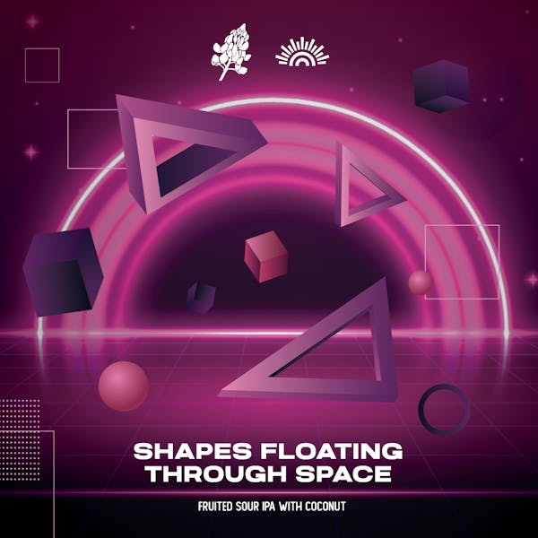 Shapes Floating Through Space