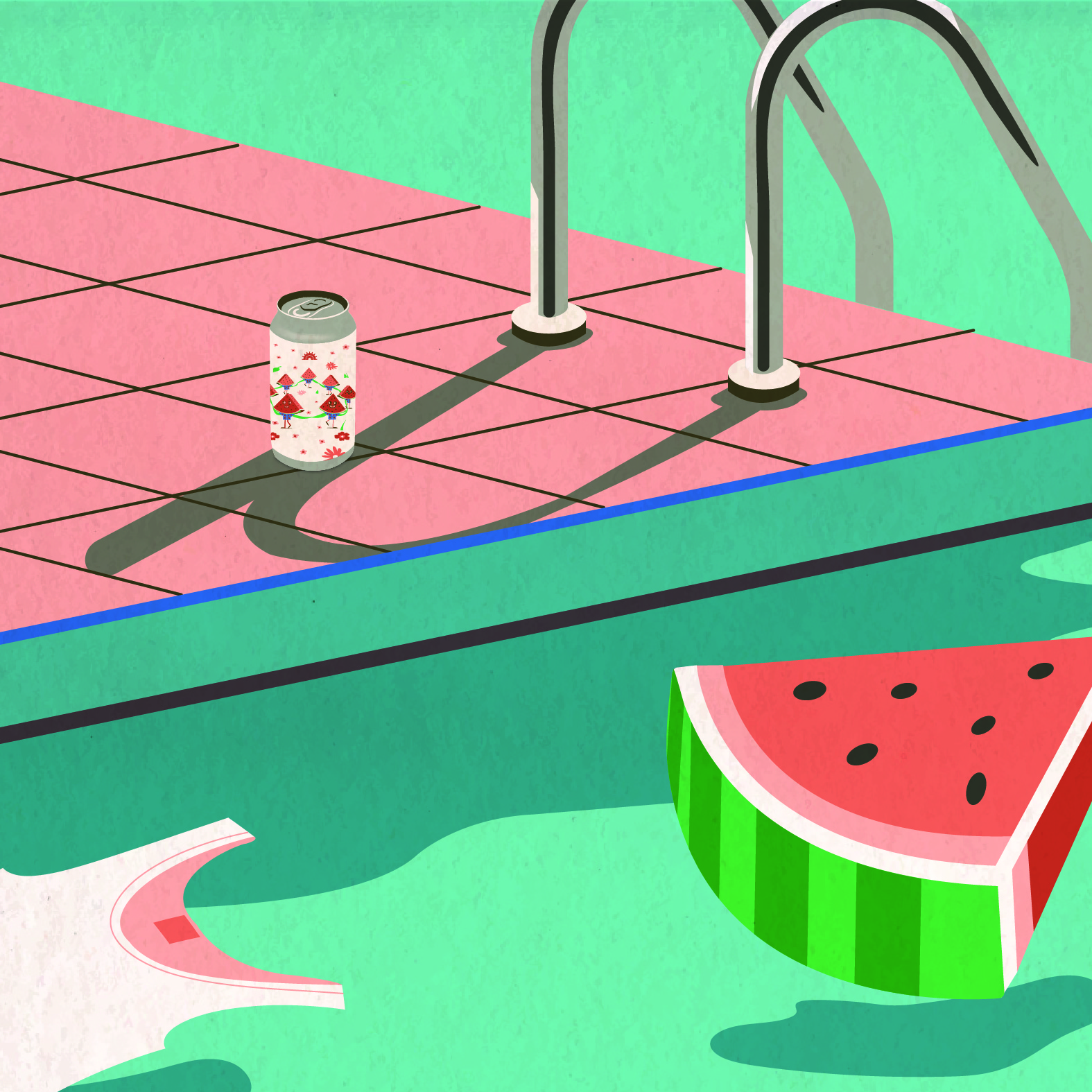 Watermelon Slice Tank Top