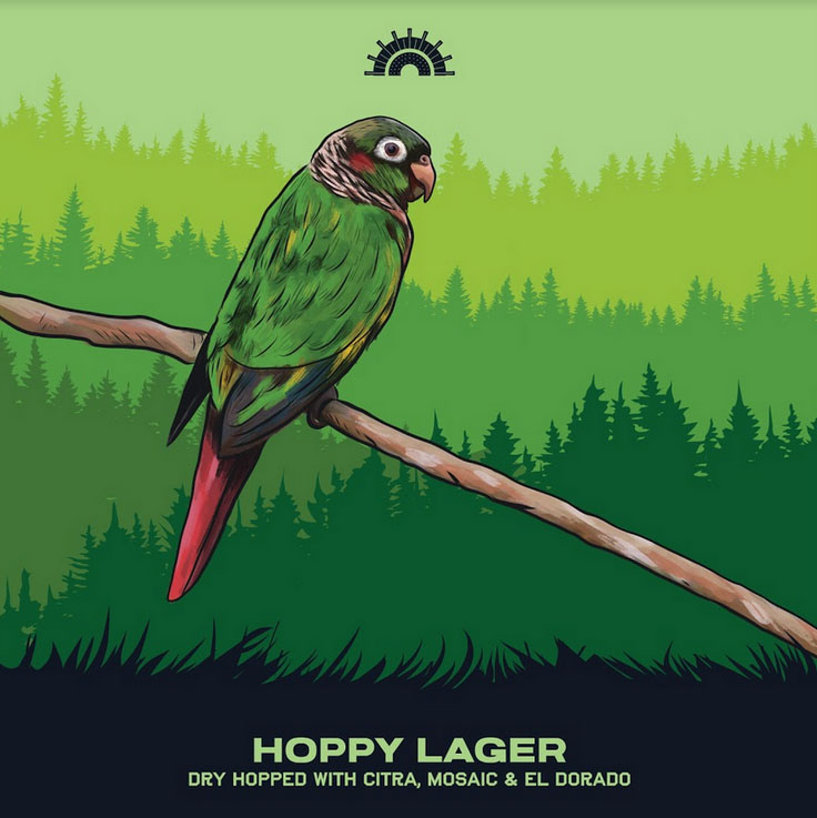 Hoppy Lager With Citra, Mosaic & El Dorado