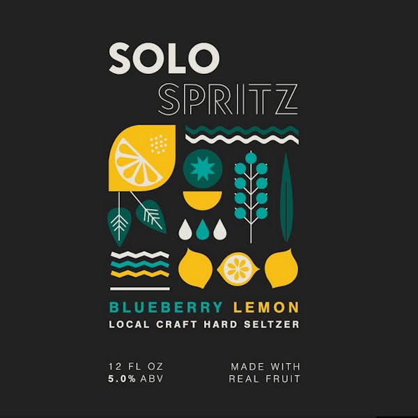 Image or graphic for Solo Spritz Blueberry Lemon