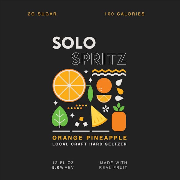 Image or graphic for Solo Spritz Orange Pineapple