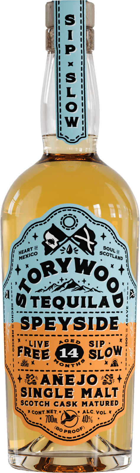 Storywood Speyside 14 anejo tequila