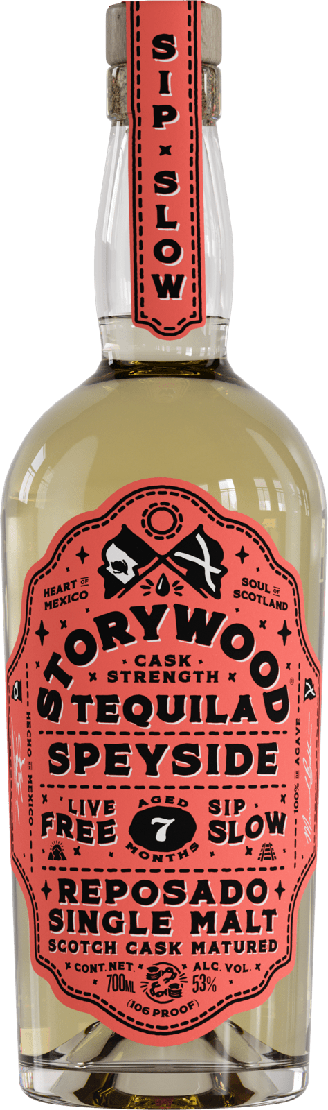 Storywood Speyside 7 Cask Strength tequila