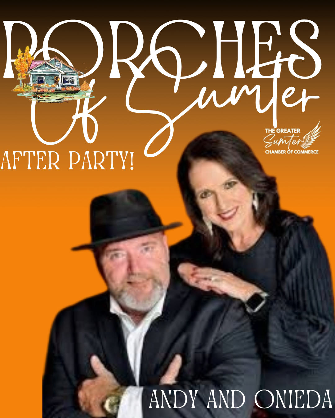 Porches of Sumter After Party – Andy and Oneida