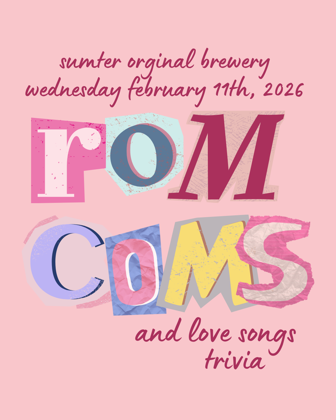 Rom Coms and Love Songs Trivia