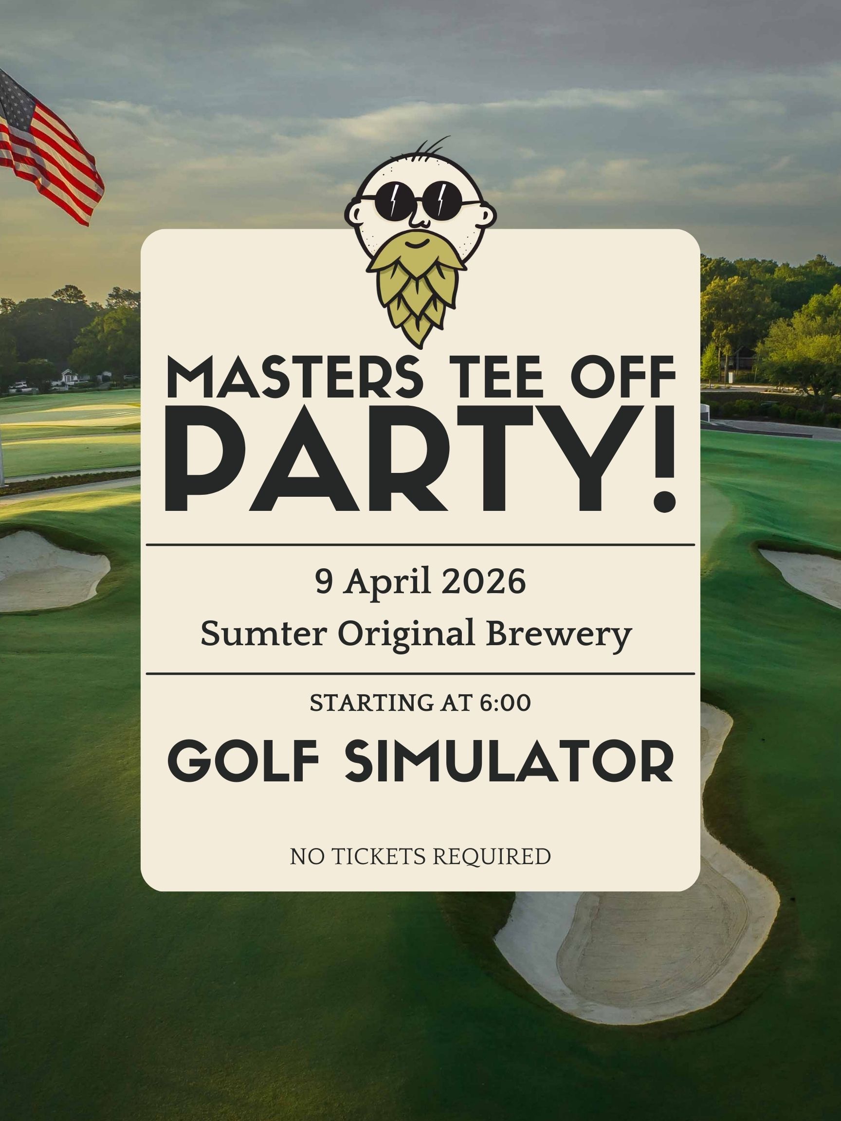 Master Weekend Tee Off Party – Golf Simulator
