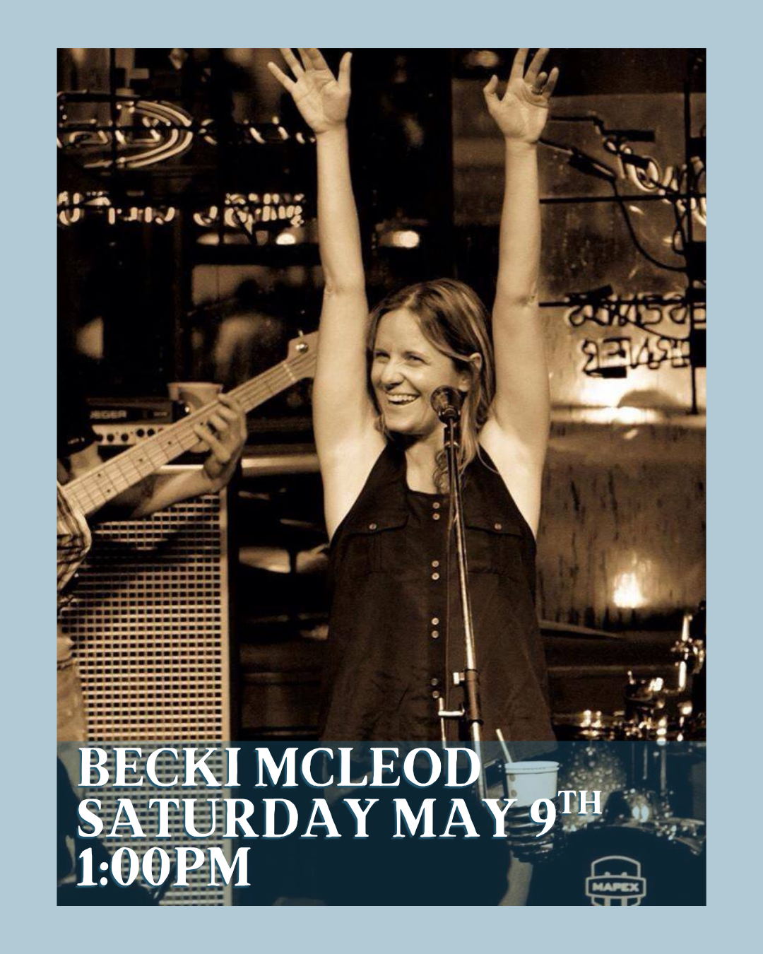 Saturday Live Music with Becki Mcleod