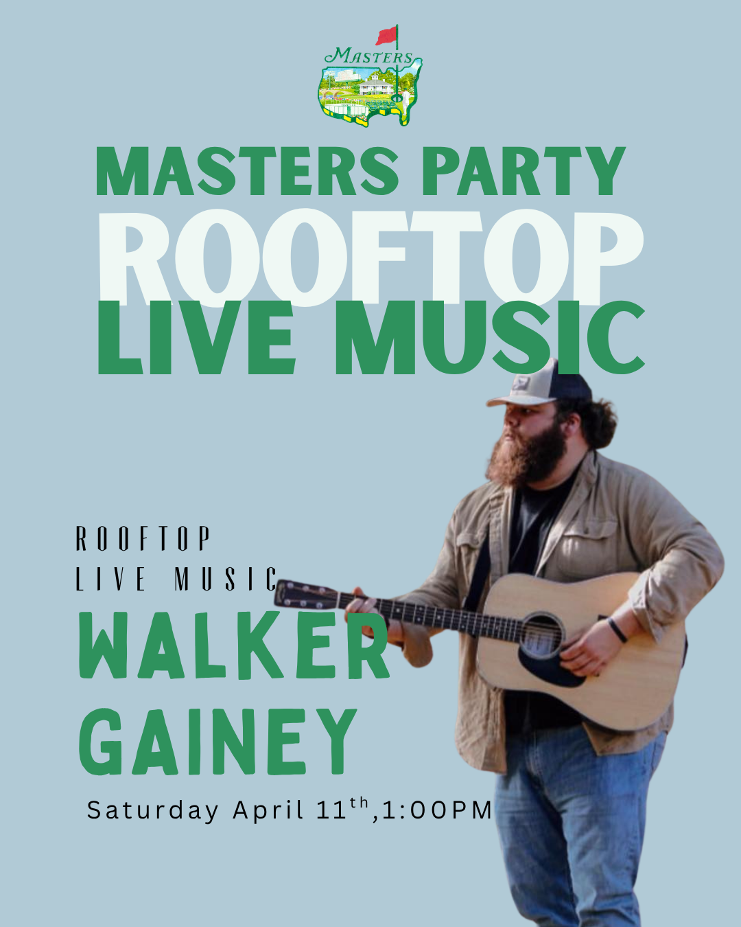 Live Music | Masters Weekend | Walker Gainey