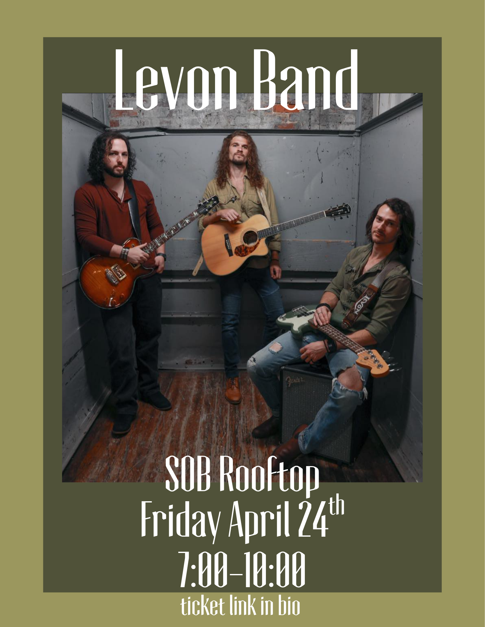 Levon ft. Green Swamp Collective Rooftop Concert