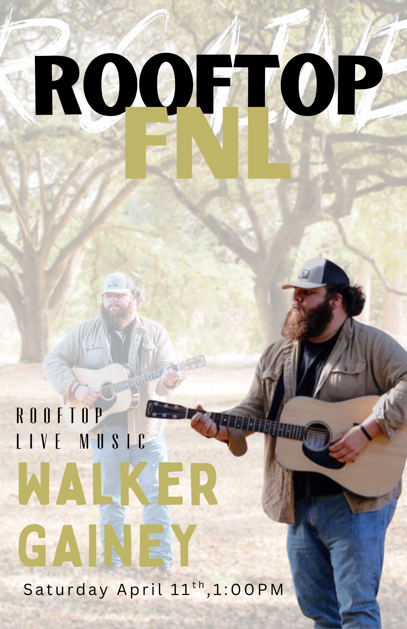 Live Music | Masters Weekend | Walker Gainey