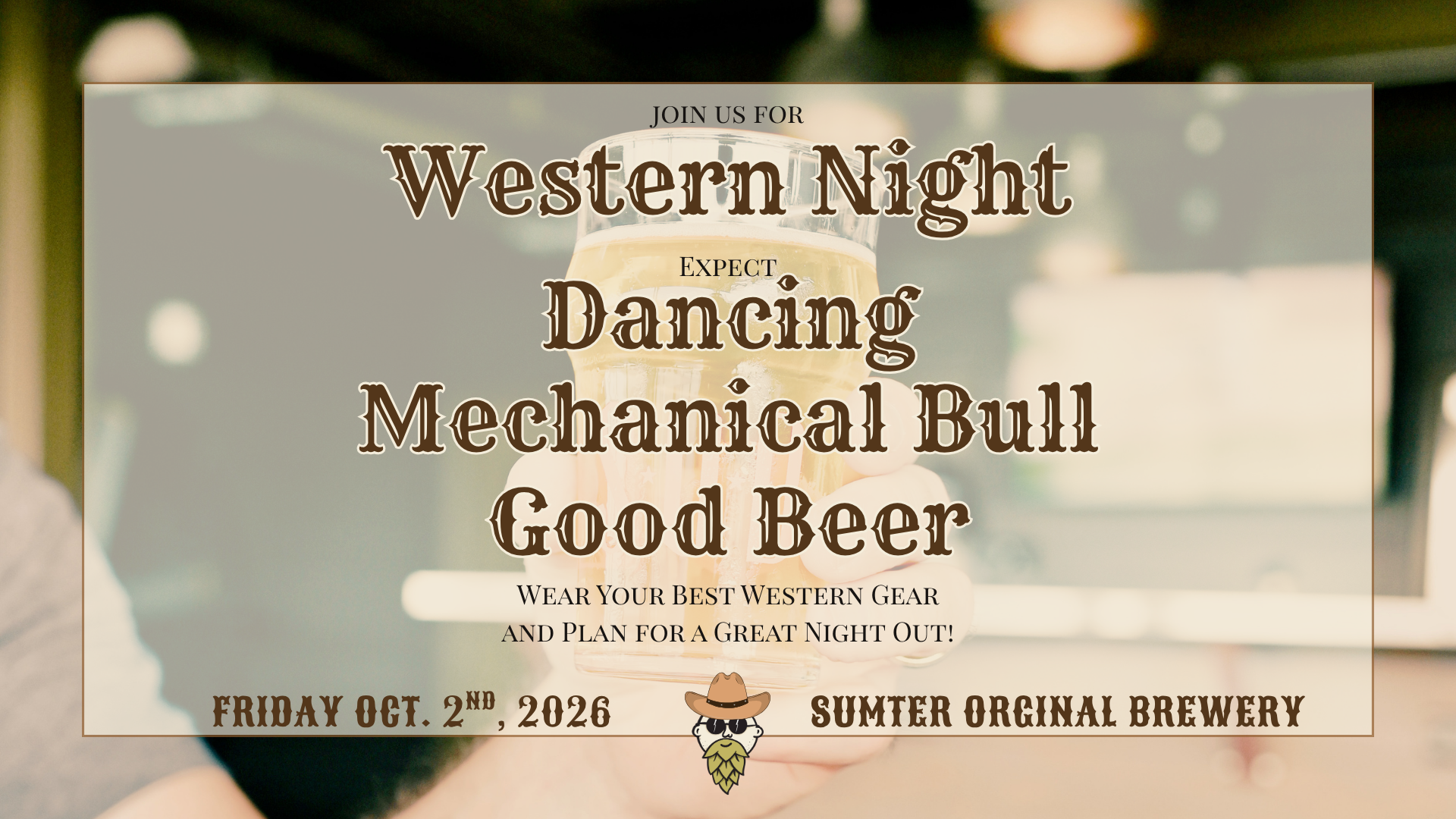 Western Night at Sumter Original Brewery