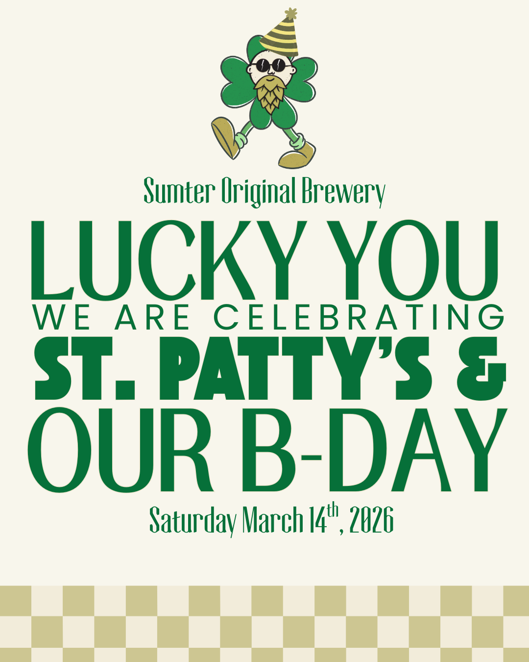 St. Patty’s x SOB Birthday