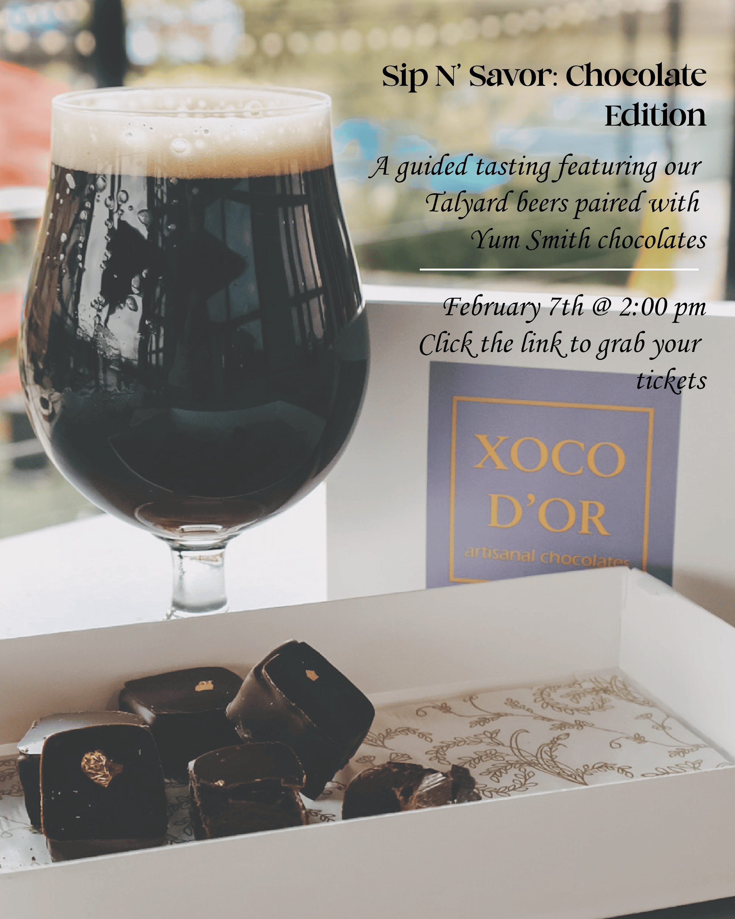 Sip N’ Savor: Chocolate Edition