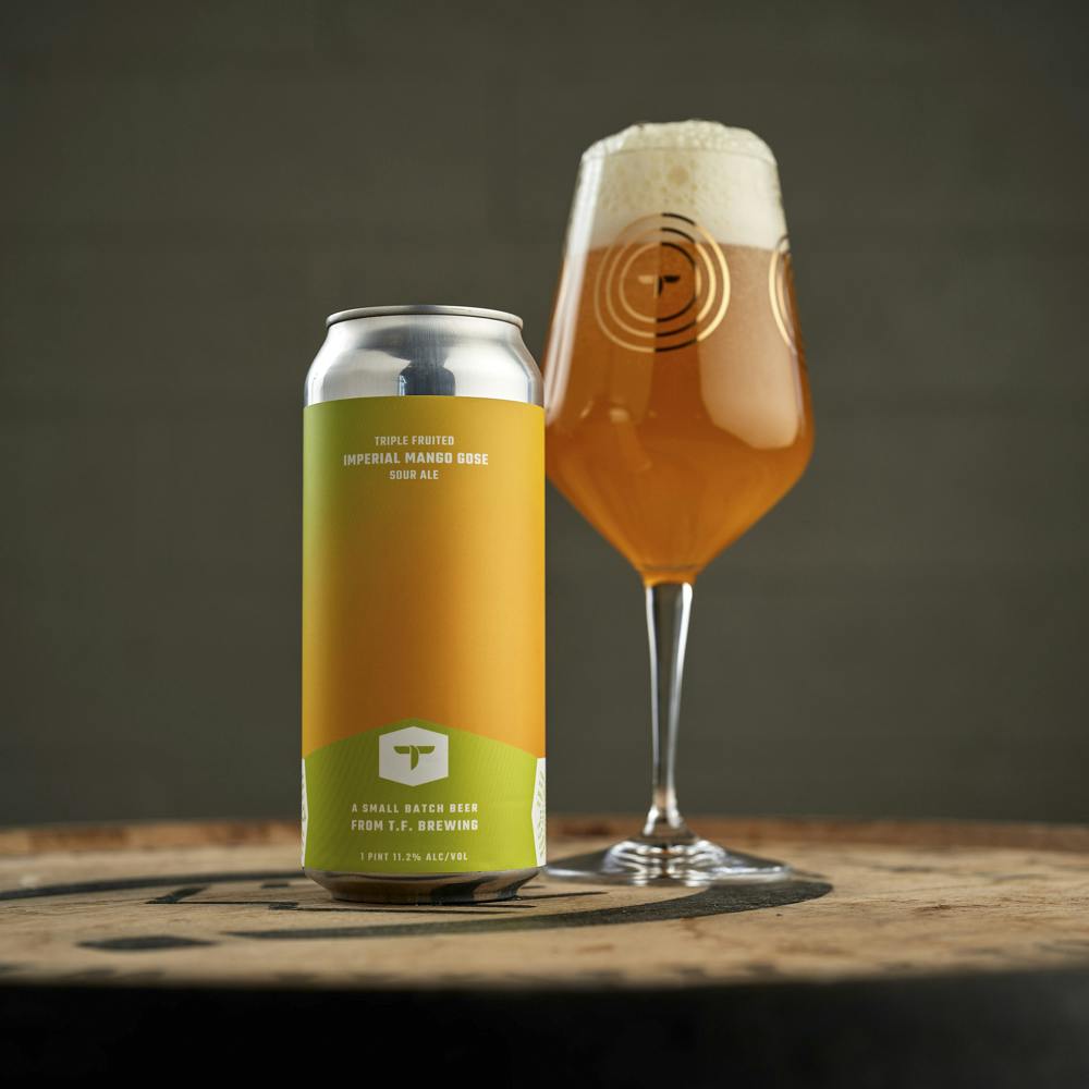 Triple Fruited Imperial Mango Gose Sour Ale Templin Family Brewing