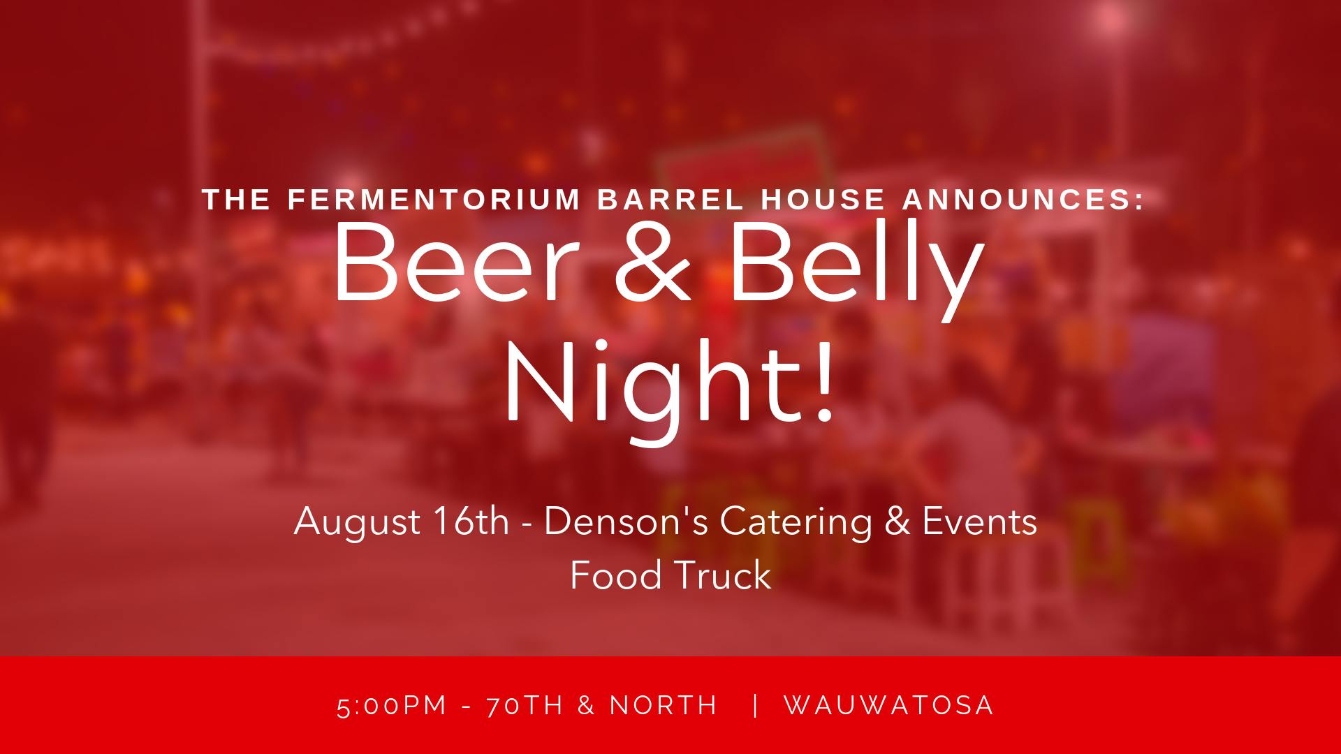 Beer & Belly Night Beer & Belly Night