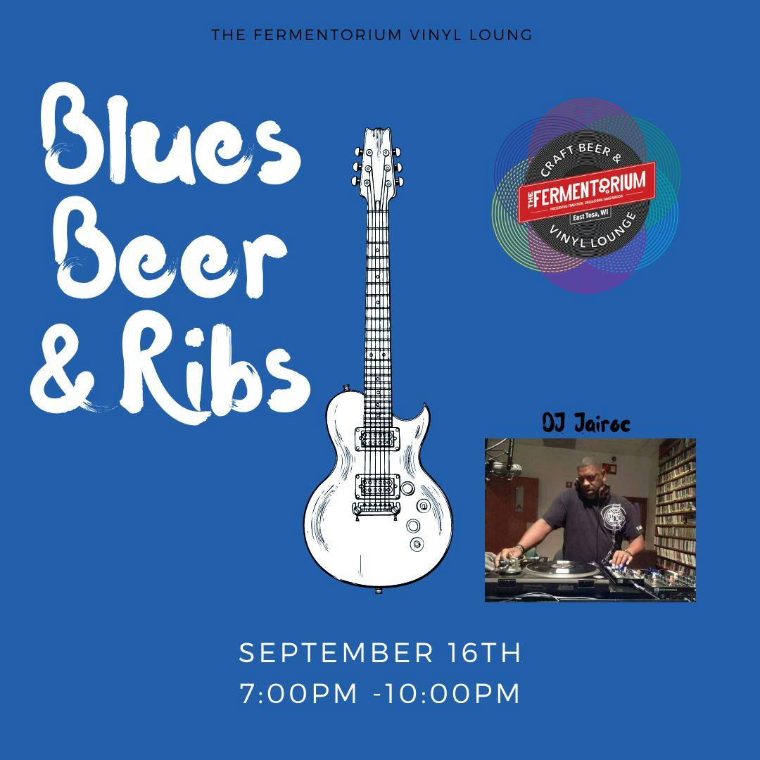 Blue Illustration Blues Concert Music Instagram Post
