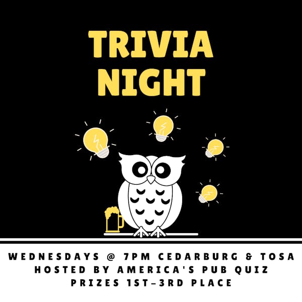 Wednesday Trivia Night – Cedarburg