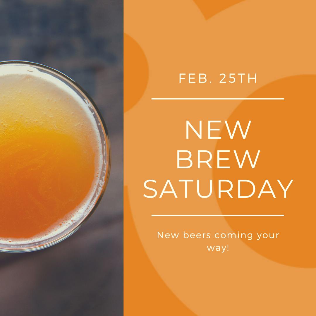 Orange Photo International Beer Day Social Media Graphic