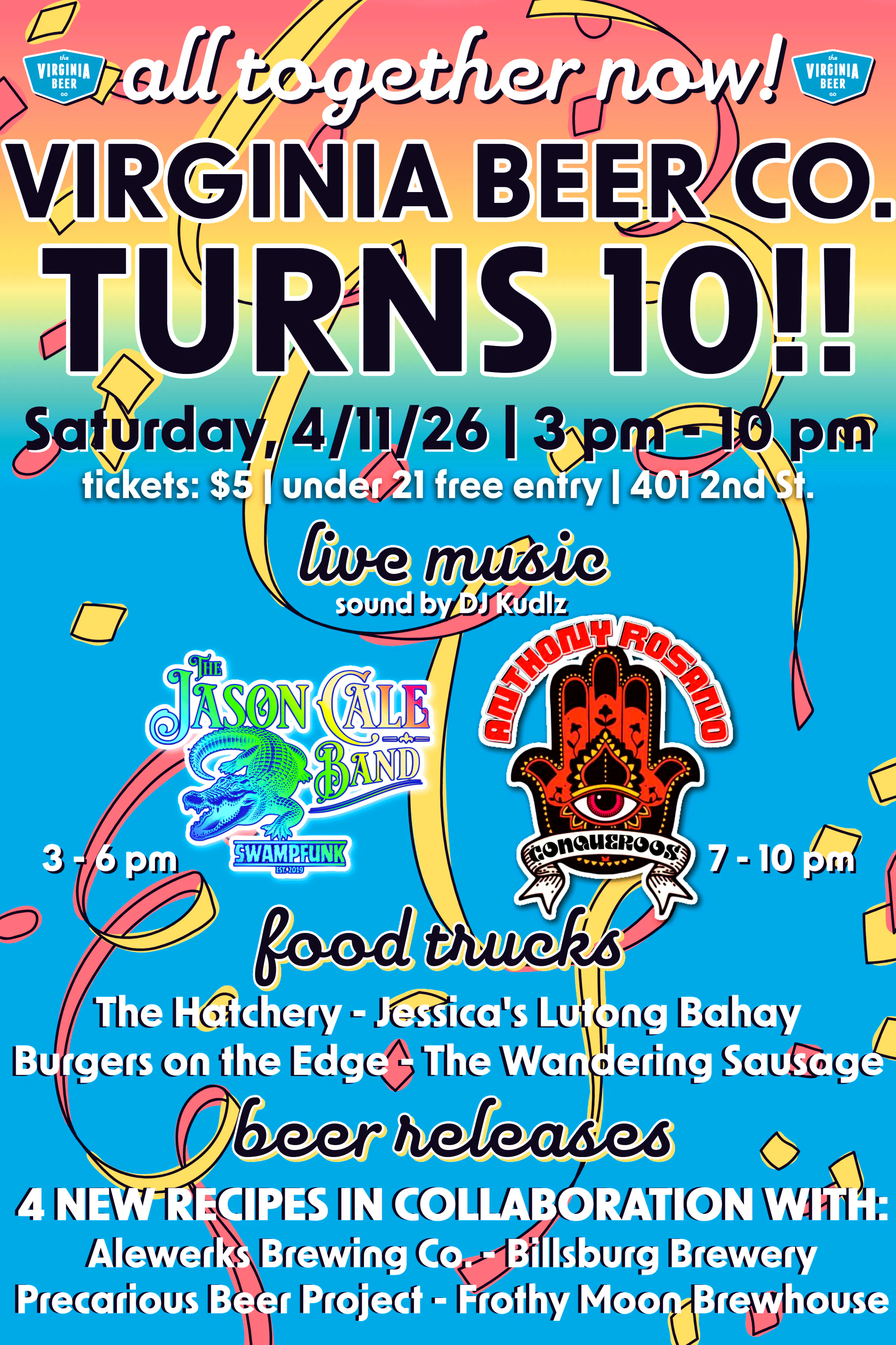 10 Year Freeversary Poster