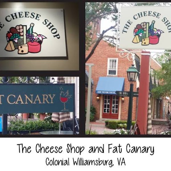 Cheese Shop & Fat Canary Signage
