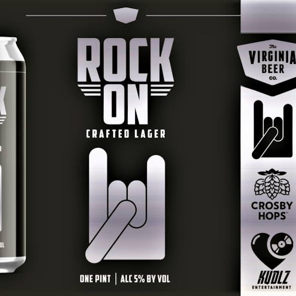 Rock On Lager Event Poster