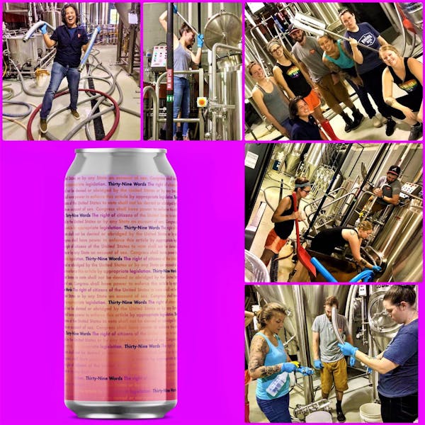 VBC Release 39 Words Lemongrass Blonde Ale to Commemorate Women’s Equality Day