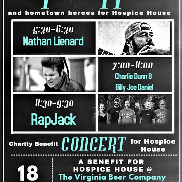 Concert Poster for Hospice House Fundraiser