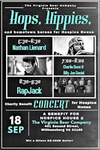 Concert Poster for Hospice House Fundraiser