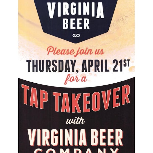 4/21 Tap Takeover Poster