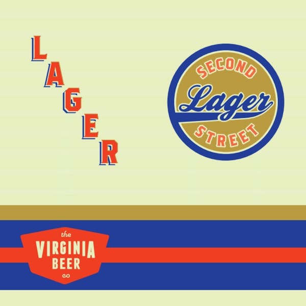 2nd Street Lager Label