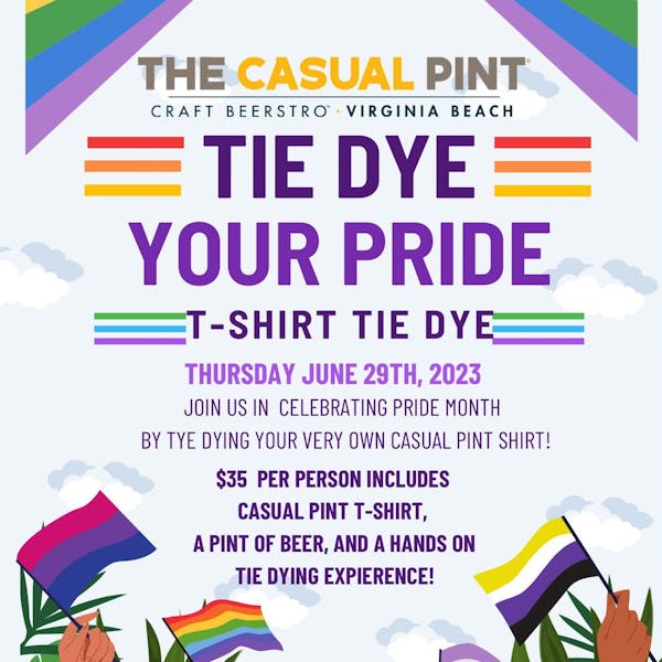 Casual Pint Tie Dye Party Casual Pint Tie Dye Party