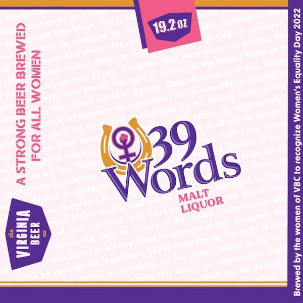 39 Words 2022 Label