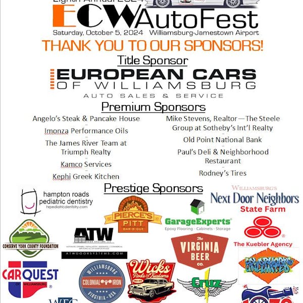 ECW AutoFest '24 Poster ECW AutoFest '24 Poster