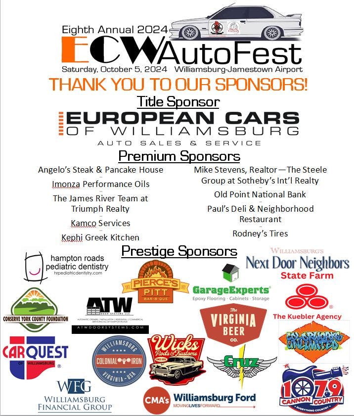 ECW AutoFest '24 Poster