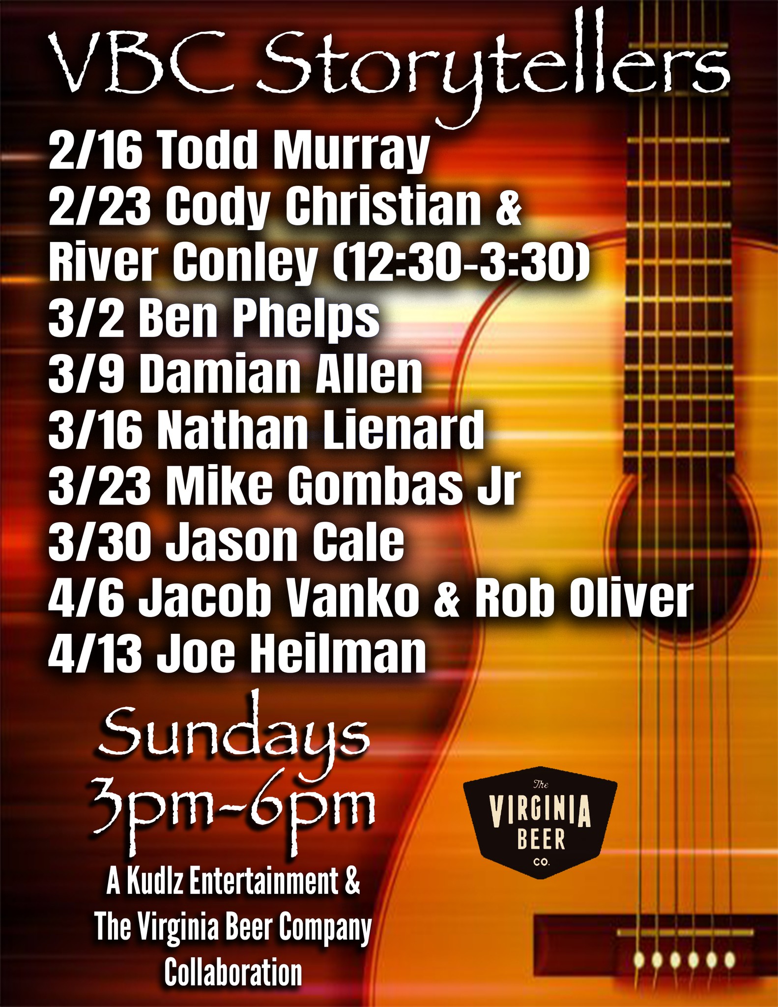 Sunday Storytellers Series ’25 w/ DJ Kudlz