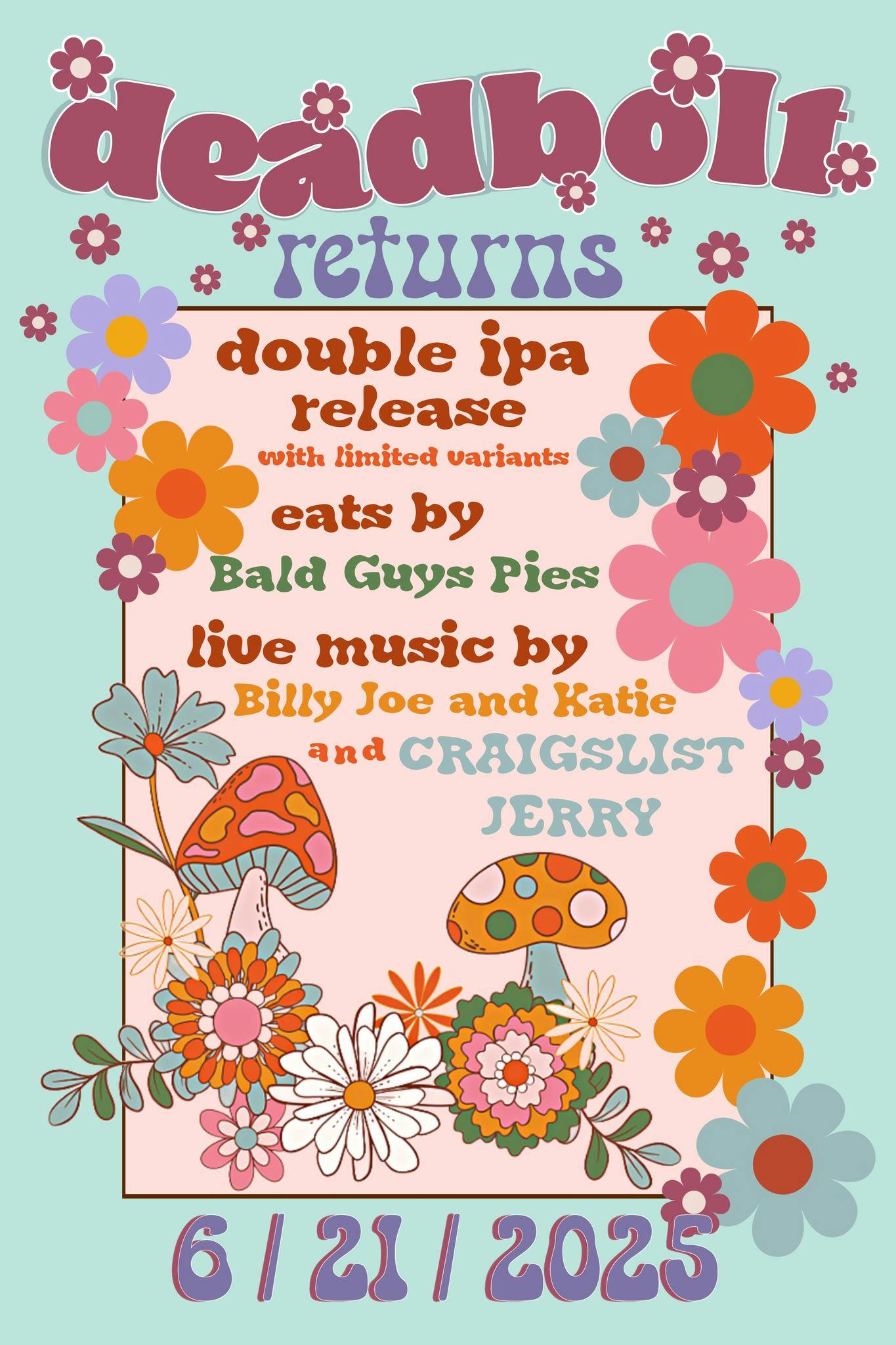 DEADBOLT DAY ’25: Live Music with Katie & Billy Daniel | The Virginia ...