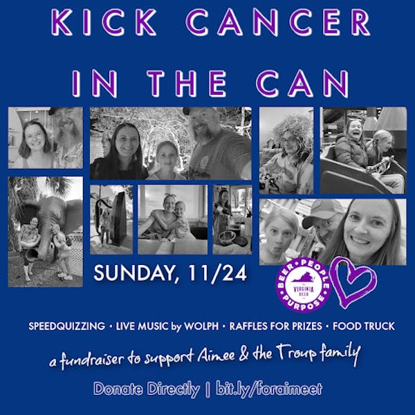 Kick Cancer In The Can Final Poster Kick Cancer In The Can Final Poster