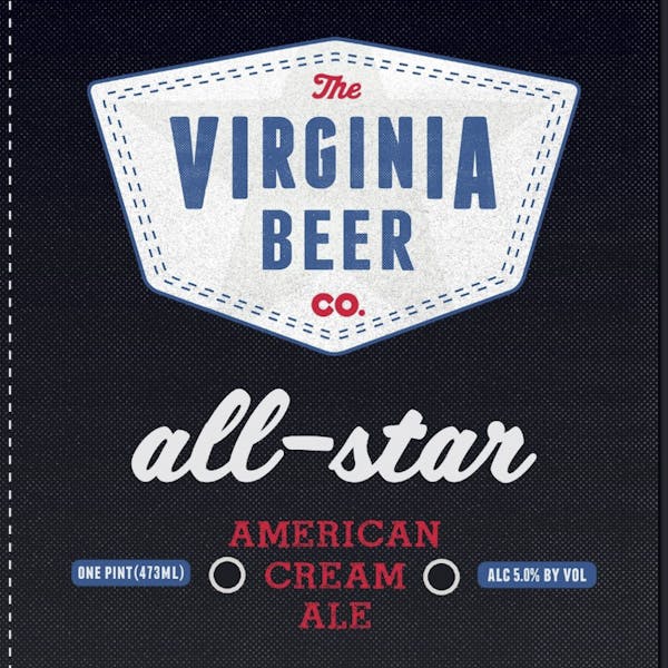 All-Star Cream Ale beer artwork