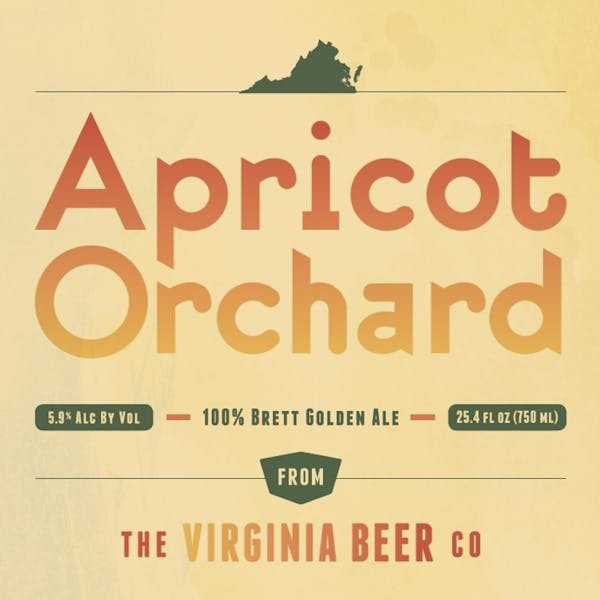 Apricot Orchard beer artwork