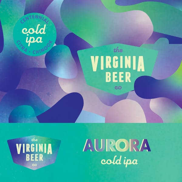 Aurora Cold IPA Label