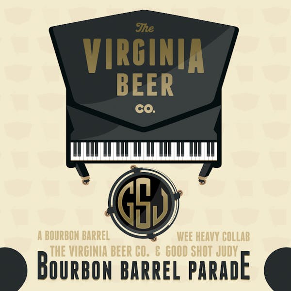 Bourbon Barrel Parade beer artwork