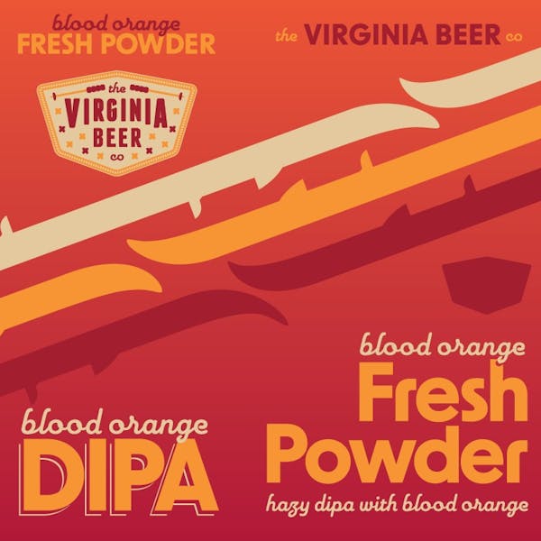 Blood Orange Fresh Powder Label