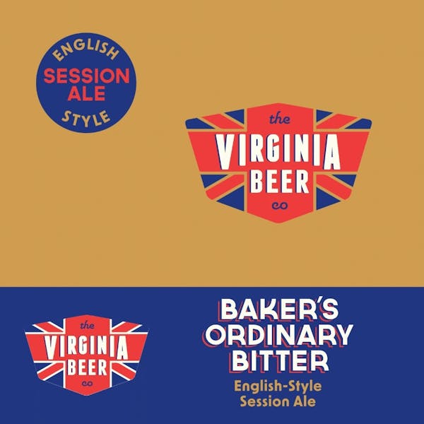 Baker's Ordinary Bitter 2022 Label