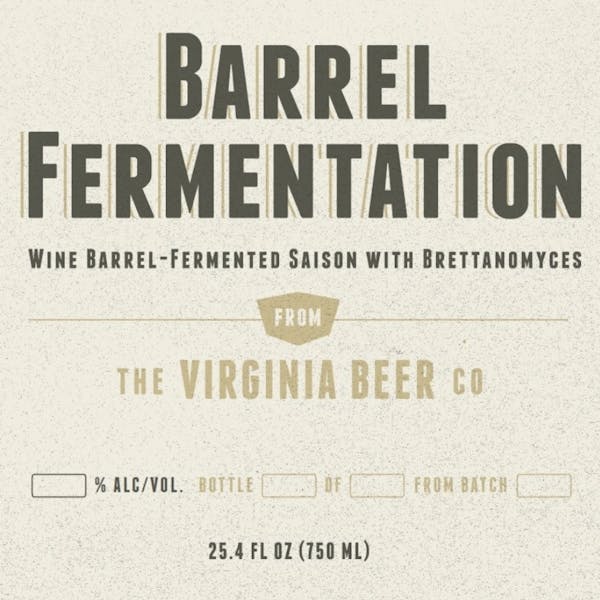 Barrel Fermentation IV beer artwork