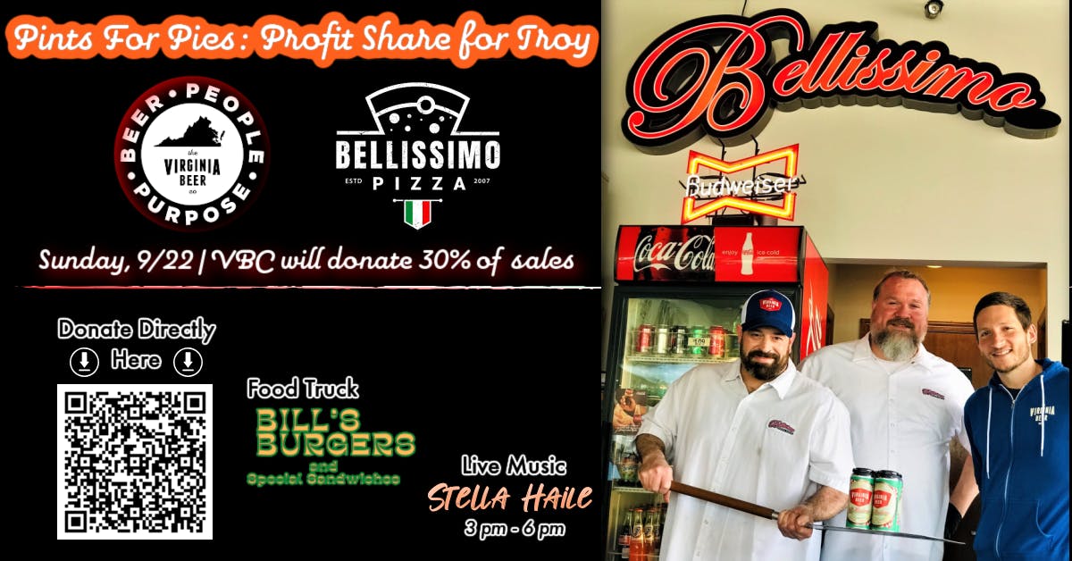 Bellissimo Fundraiser Poster for Troy