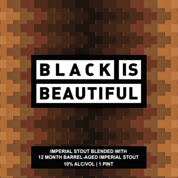 Black Is Beautiful beer artwork